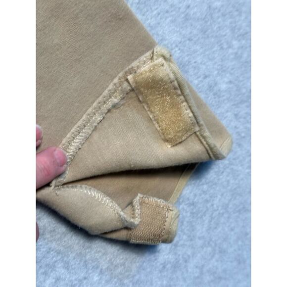 On‎ Course 30x25 Equestrian Riding Pants Breeches Tan Suede Inner Stretchy horse - Picture 8 of 14